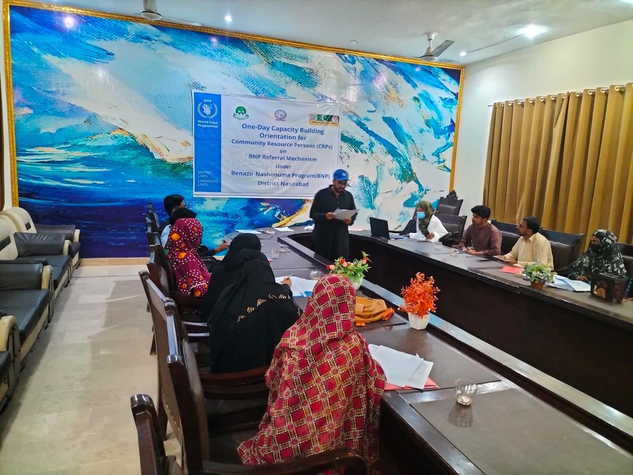 Nutrition Sensitive Mobilization and Benazir Nashonuma Programme Case Management Project UNWFP project photo 1